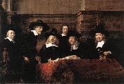 Sampling Officials of the Drapers' Guild Rembrandt